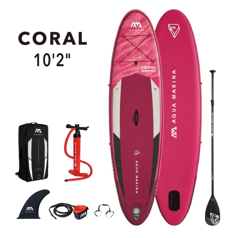 Aqua Marina Coral 10’2 advanced all-round SUP set