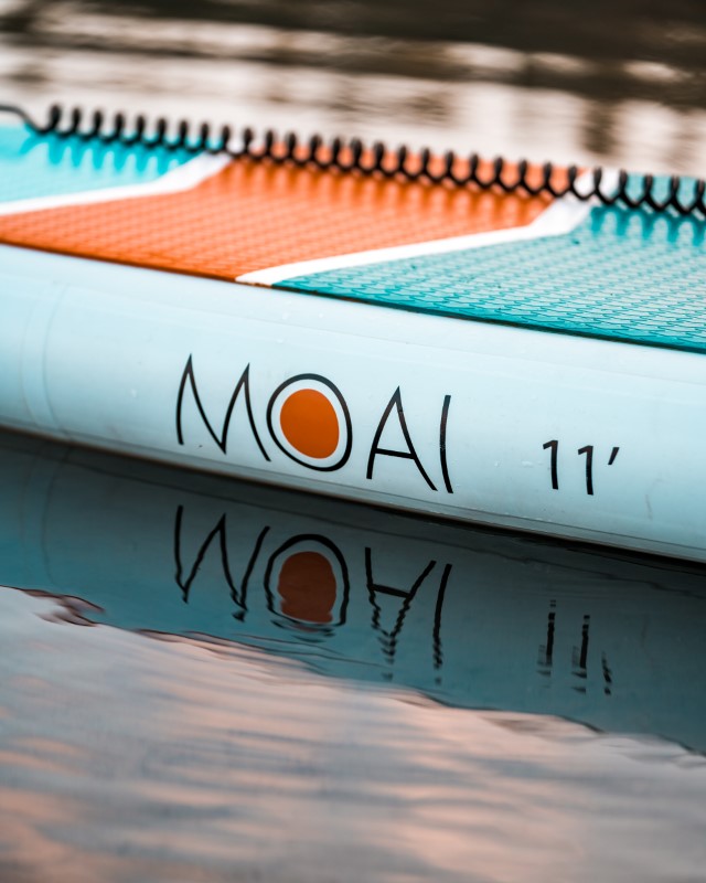 MOAI 11' SUP board deckpad detail