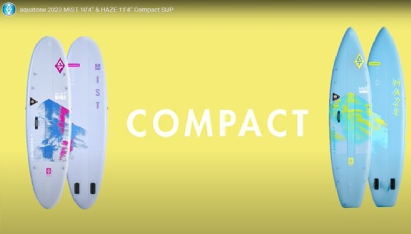 Aquatone Mist 10'4 all-round compact SUP set video