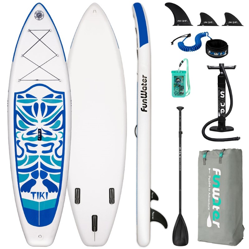 Funwater Blue Tiki 10’6 all-round/touring SUP board