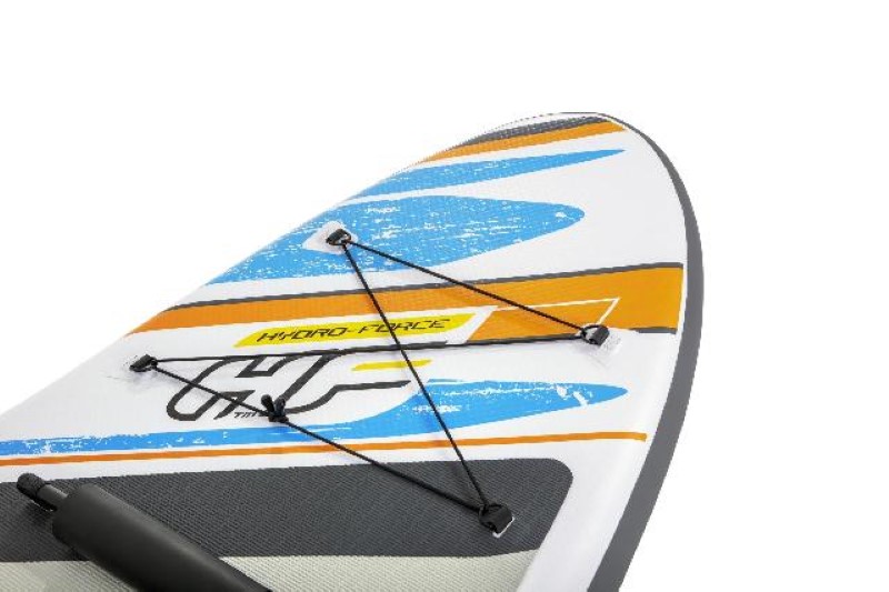 Hydro Force White Cap Convertible SUP Board voorkant detail