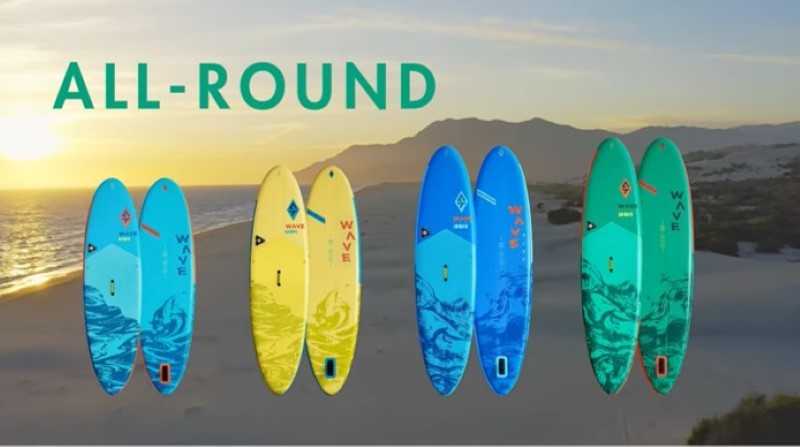 Aquatone Wave plus 12 SUP board video