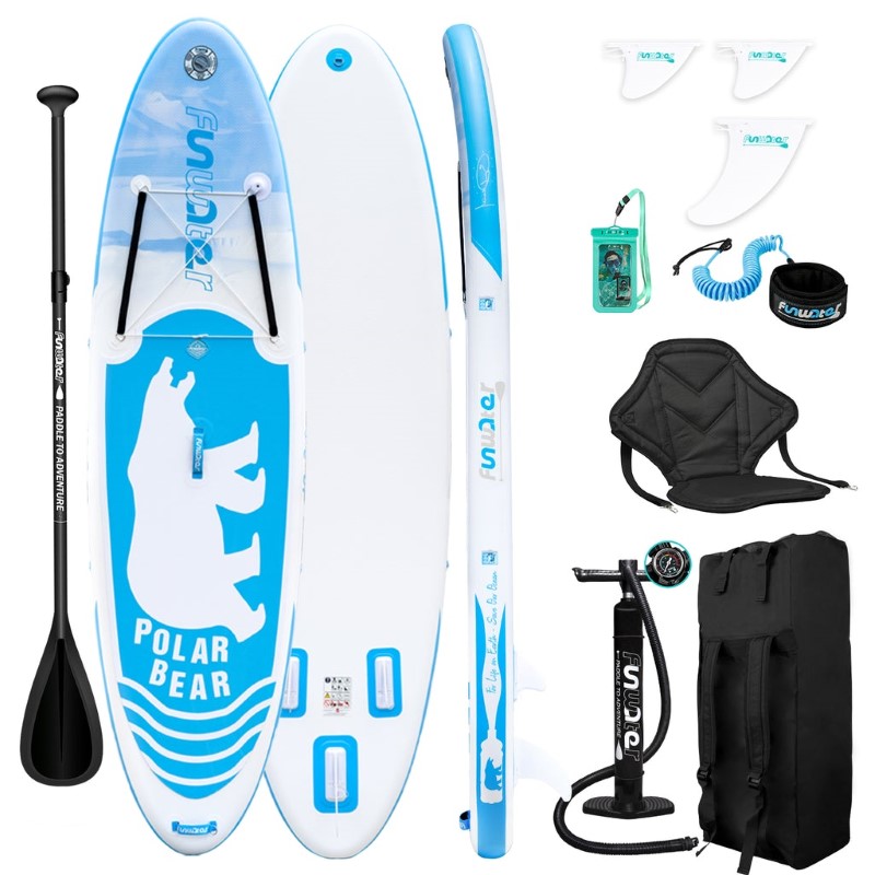 Funwater Polar Bear 10’6 all-round SUP board