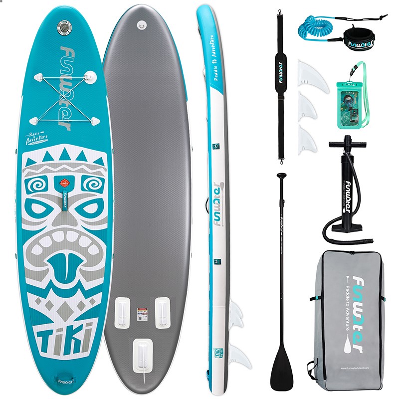 Funwater Deep Blue Tiki 10’6 all-round SUP board