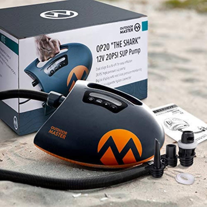 Outdoor Master Shark II elektrische sup pomp 12V