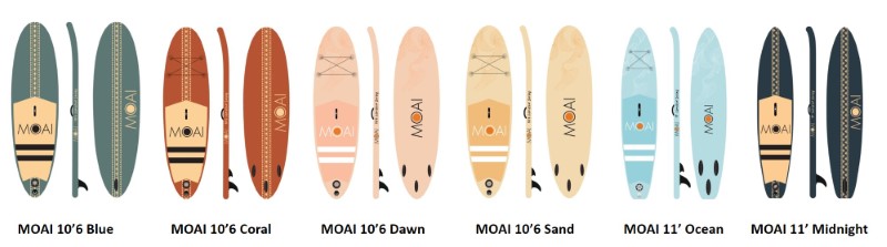 MOAI 10'6 en MOAI 11' 2024 modellen