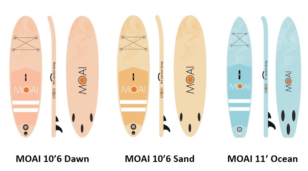 Blog MOAI Beach Vibes SUP boards lijn