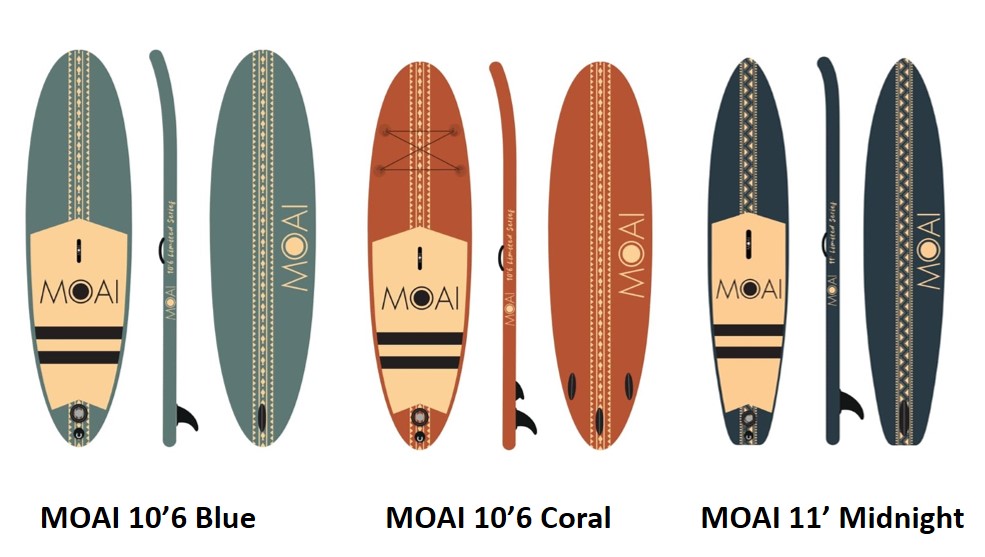 MOAI Ultralight Edition SUP boards