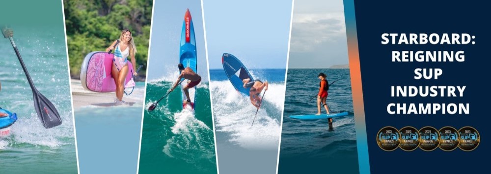 Starboard SUP stand up paddle main banner total SUP awards